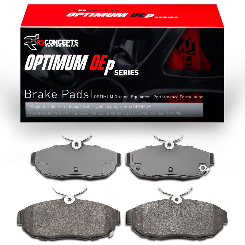 Ford Mustang Brake Pads - Rear - R1 Concepts - Optimum OE - `12-`14